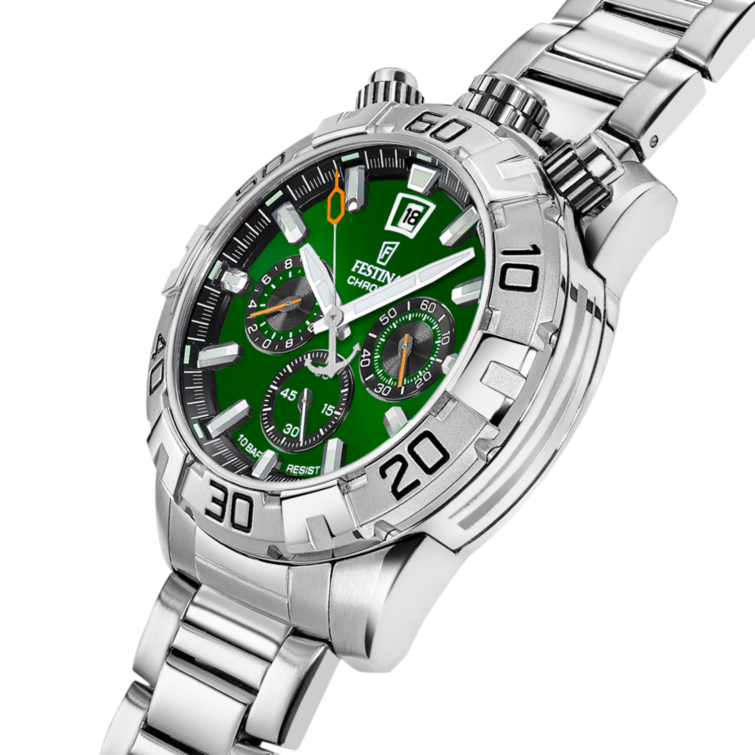 Festina Swiss Made Chrono Blue 44.7mm Watch F20623/2