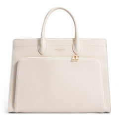 Isabel Bernard Honoré Nadine Crème Calfskin Handbag IB25052