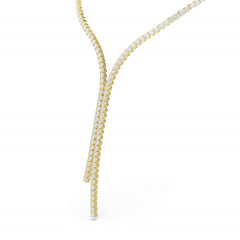 Swarovski Matrix Tennis Gold-Tone Necklace 5750601