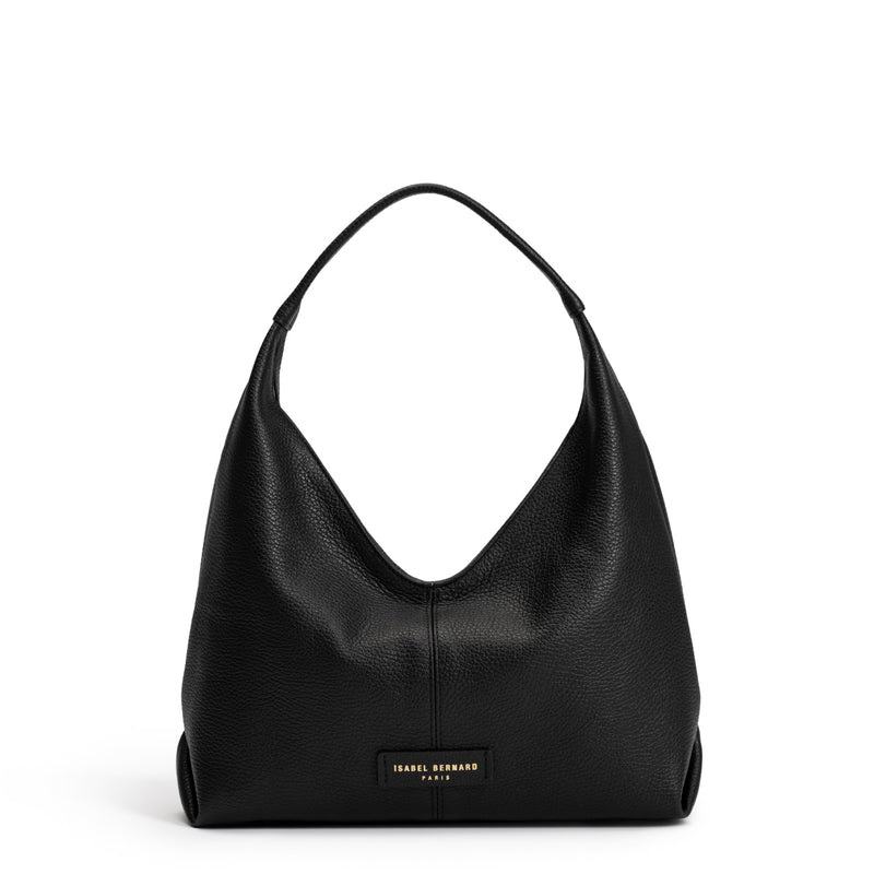 Isabel Bernard Honoré Grace mini black calfskin leather handbag  IB21132-001-zoom-
