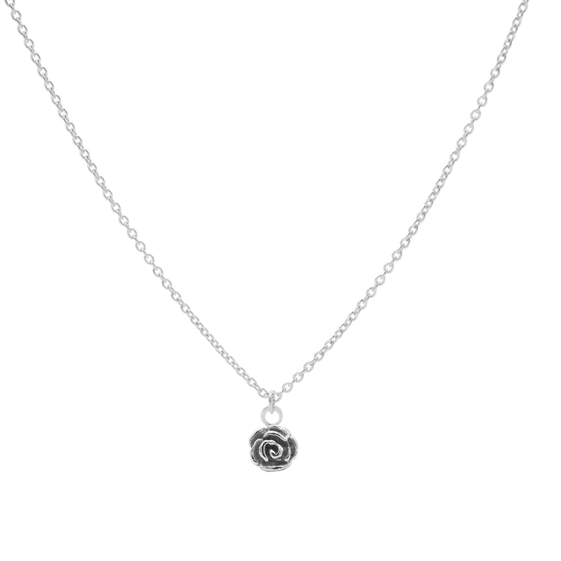 Karma Silver Necklace T233-zoom-