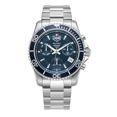 JDM Military Sierra Chrono Blue Men's Watch JDM-WG019-02