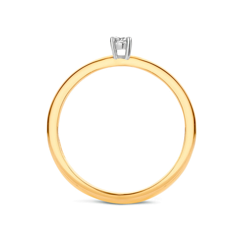 Blush Diamonds 14k Gold Ring with Diamond 1602BDI/50-zoom-