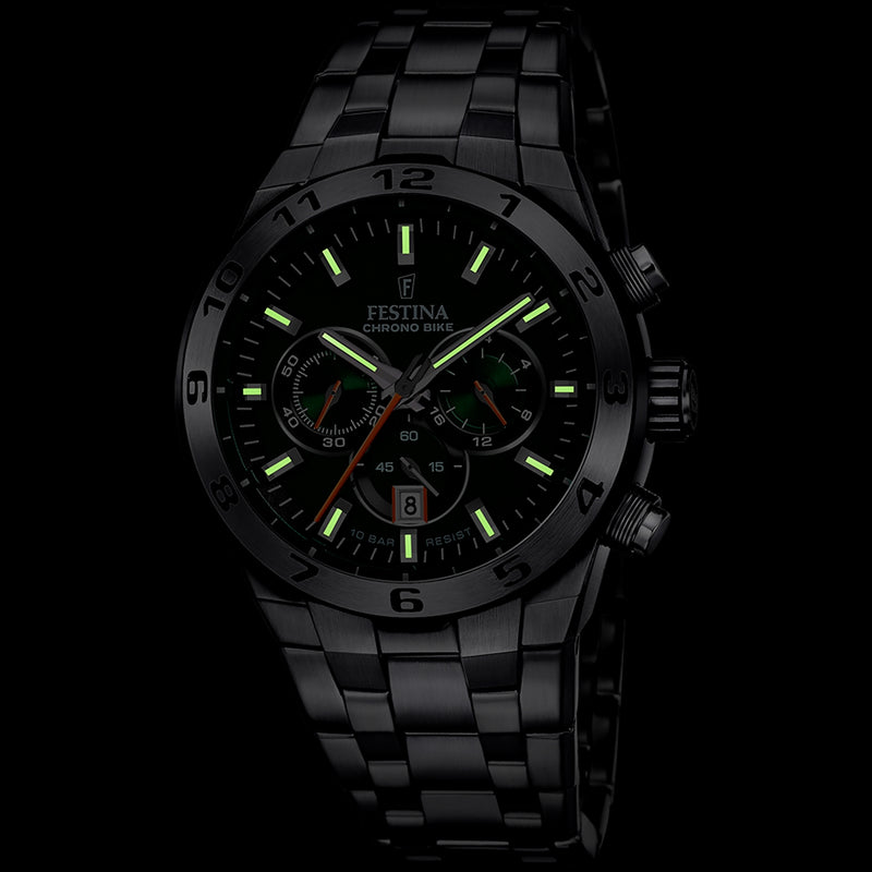 Festina Chrono Bike Silver Watch F20670/2-zoom-