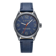 G-STAR Originals Blue Leather Men's Watch GSW.503.04