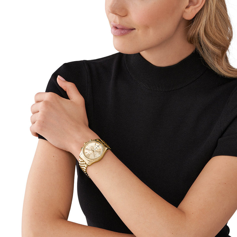 Michael Kors Lexington Gold Watch MK7378-zoom-