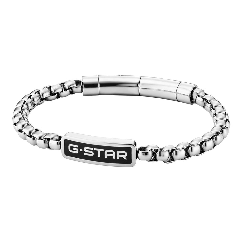 G-Star Floatcore Silver Box Chain Bracelet GSJ.100.02-zoom-