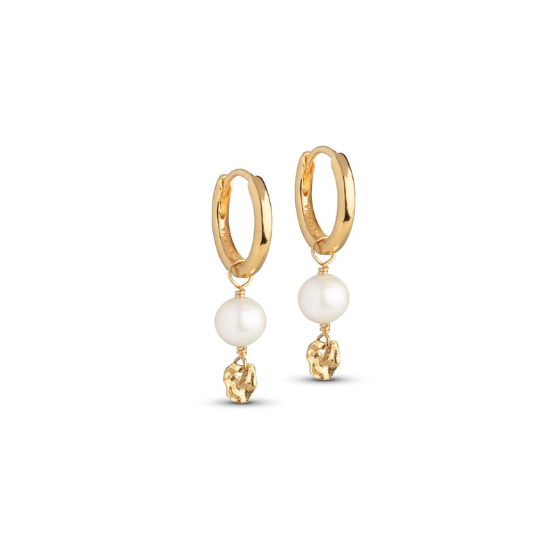 ENAMEL Copenhagen 18 karat gold plated Earrings E372G-PL-zoom-