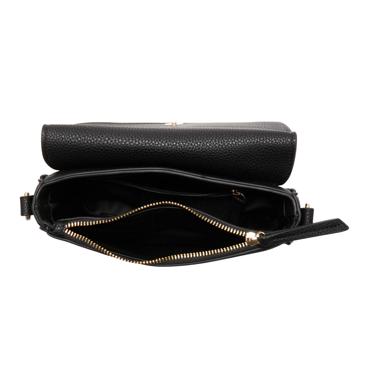 Valentino Bags Miramar Black Crossbody Bag VBS7UE02GNERO