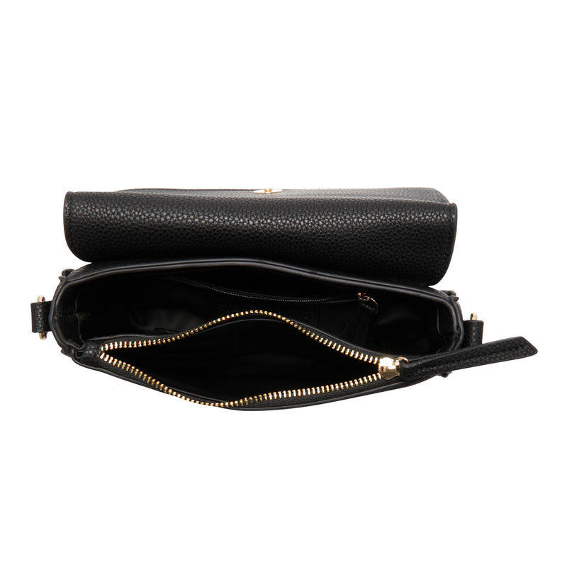 Valentino Bags Miramar Black Crossbody Bag VBS7UE02GNERO-zoom-