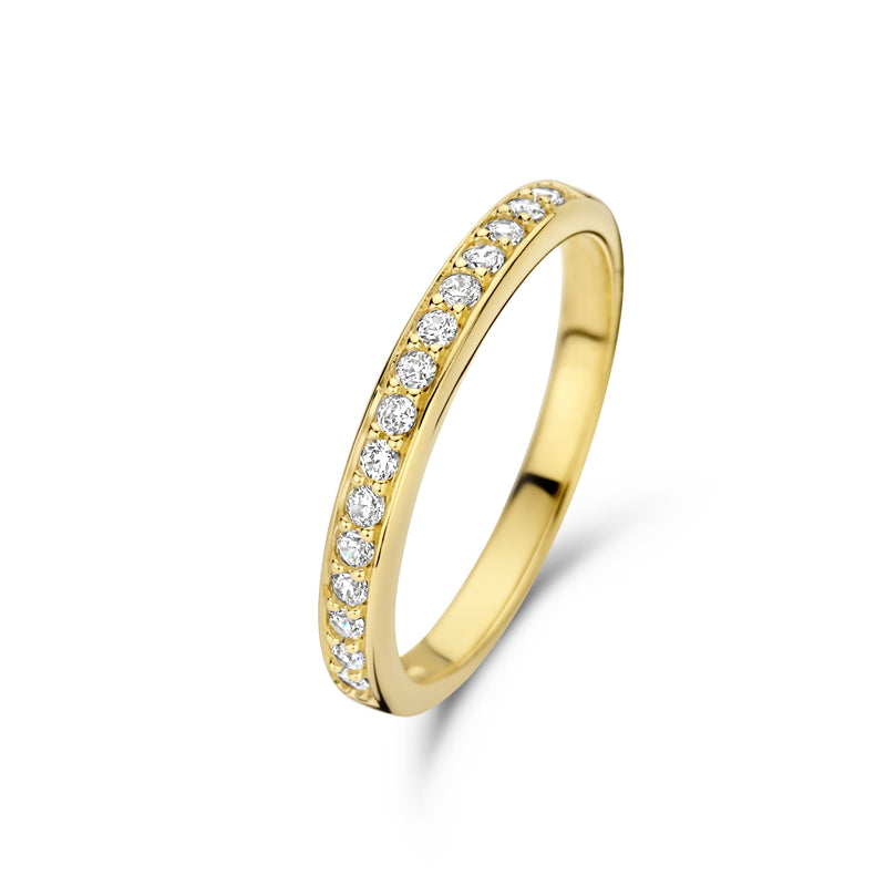 Parte Di Me Santa Maria della Base 925 sterling Silver gold plated Ring PDM33049-60-zoom-
