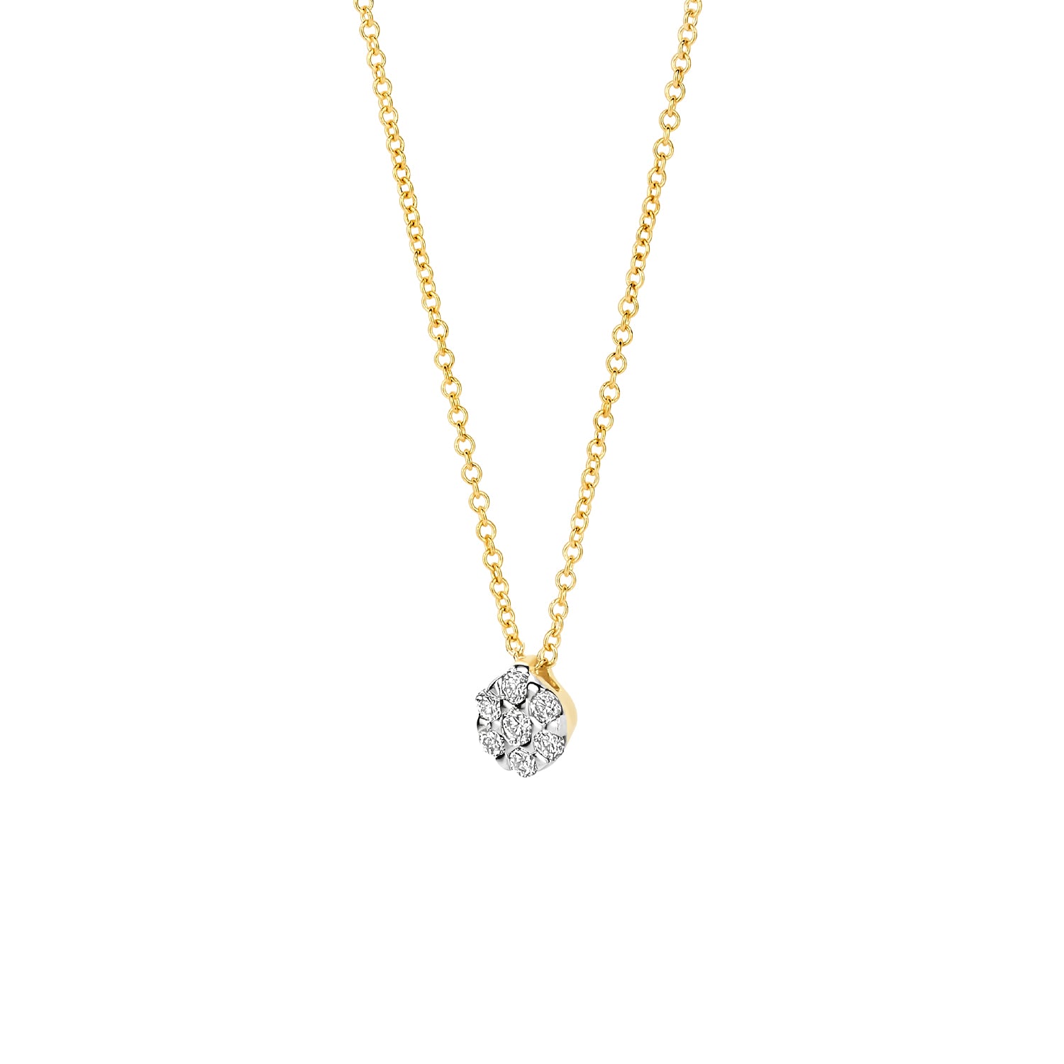 Blush Natural Diamonds 14 karat gold Necklace 3616BDI