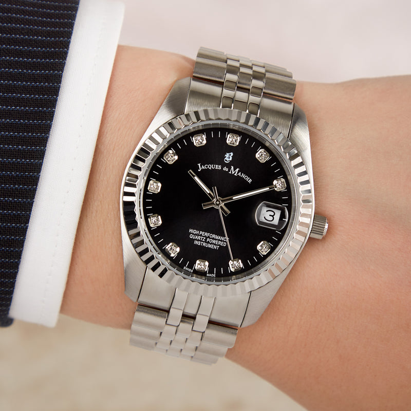 Jacques du Manoir Inspiration Silver Watch NRO.05-zoom-