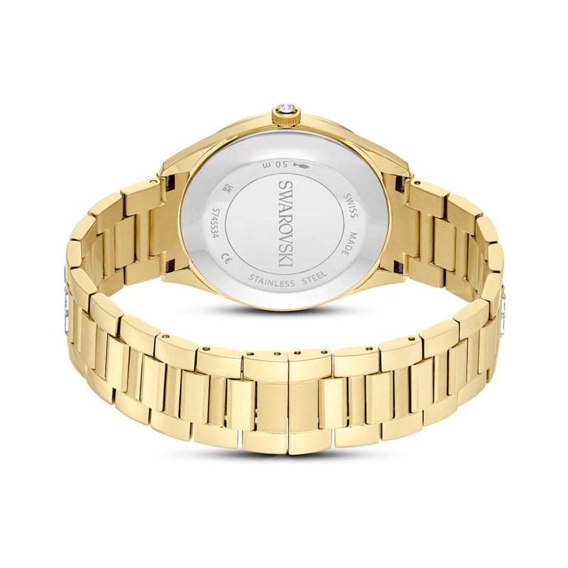 Swarovski Matrix Gold-Tone Watch 5745534-zoom-