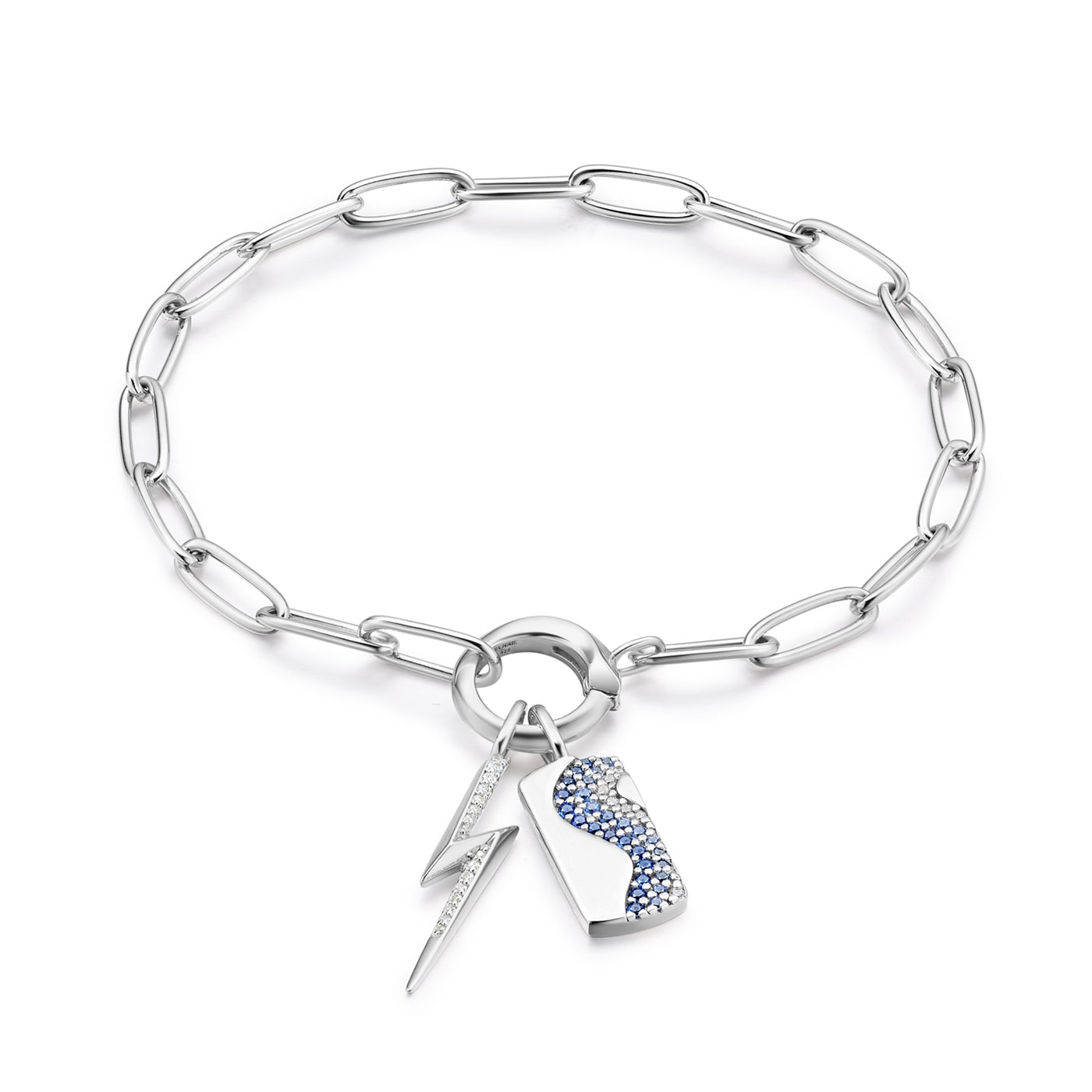 Ania Haie Pop Charms Silver Bracelet AH-B048-01H