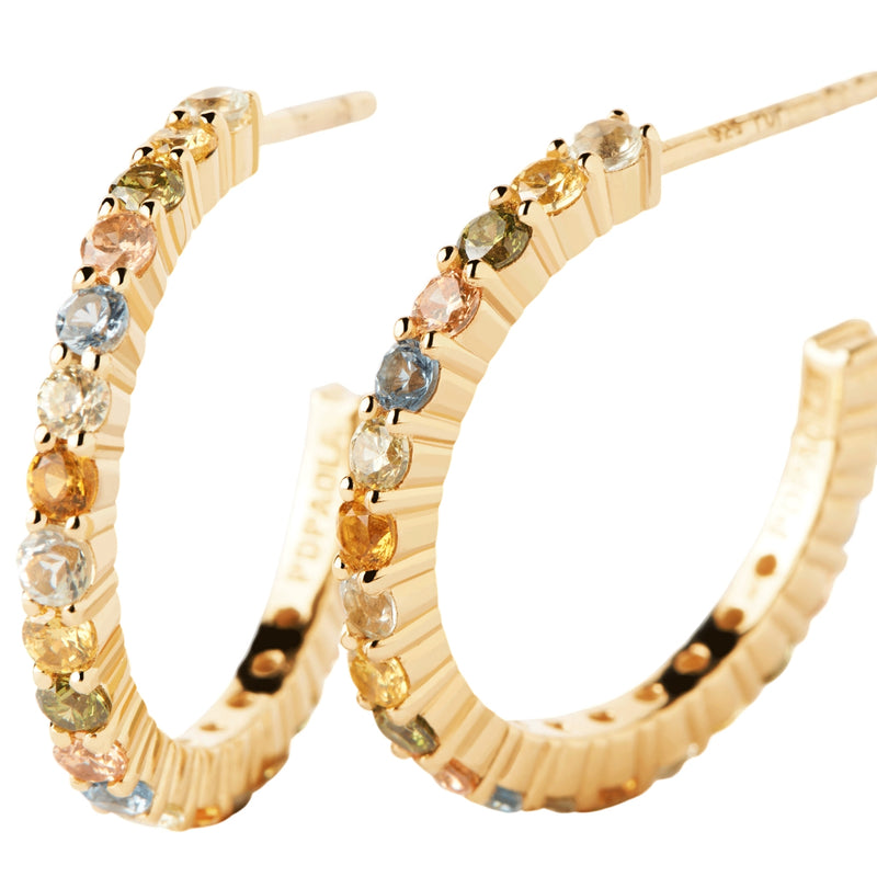 P D Paola Color 18 karat gold plated Earrings AR01-B96-U-zoom-