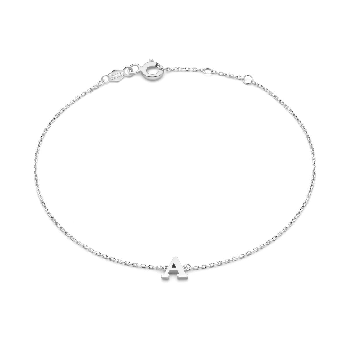 Isabel Bernard Saint Germain Rachel 14 Carat Whitegold Initial Bracelet IB320041-Z