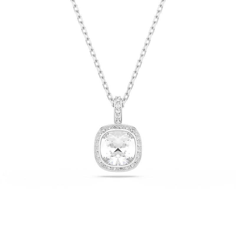 Swarovski Una Angelic Cushion Silver-Tone Necklace 5754340-zoom-