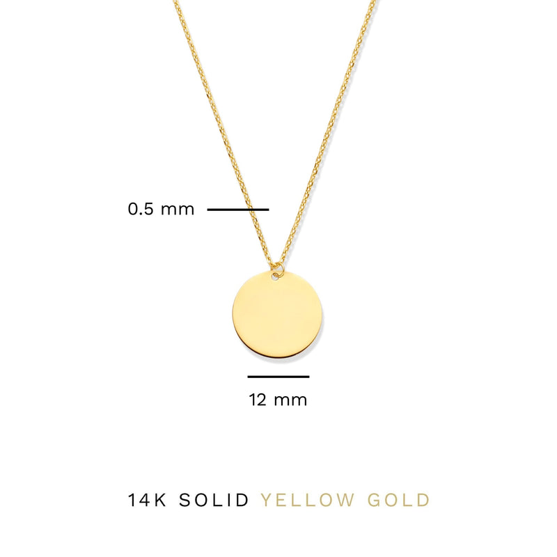 Isabel Bernard Le Marais Jeanne 14 Carat Golden Necklace IB340149-zoom-