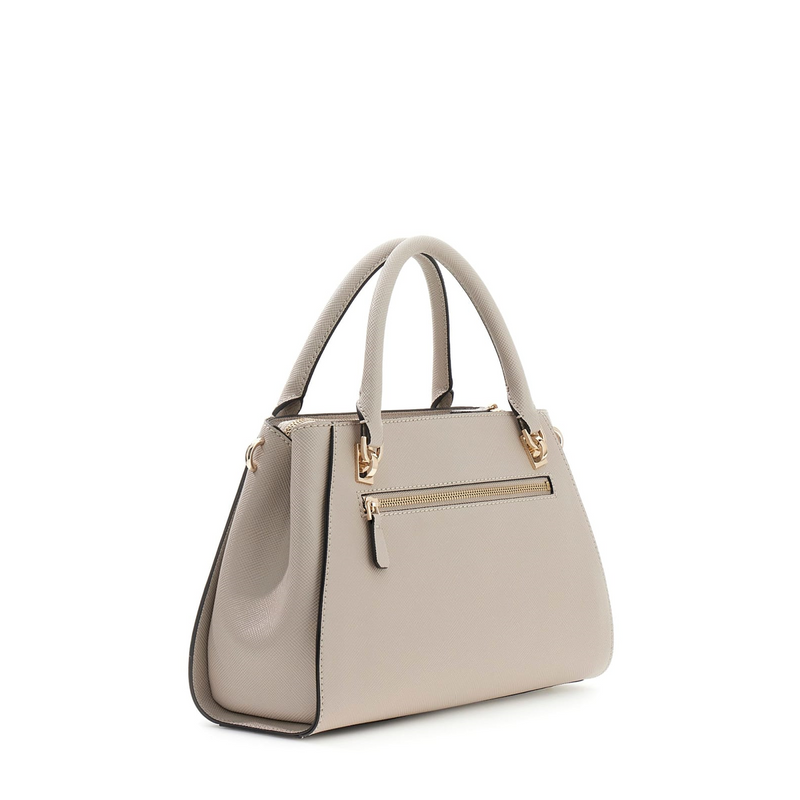 Noelle II Taupe Luxury Satchel Bag HWZG96-72070-TAU
