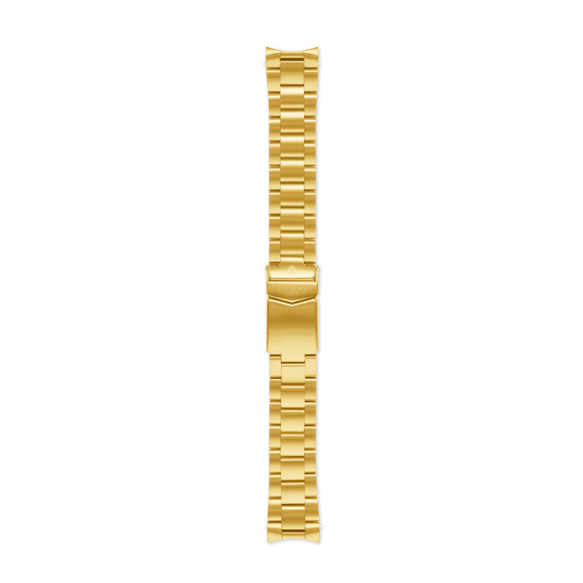 Sem Lewis Lundy Island Diver Strap 20mm Gold-coloured SL620015