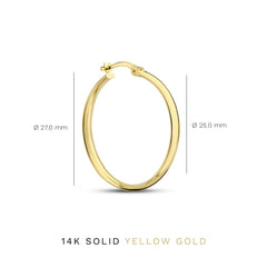 Isabel Bernard Cadeau d'Isabel 14 Carat Golden Earrings Set IB90149