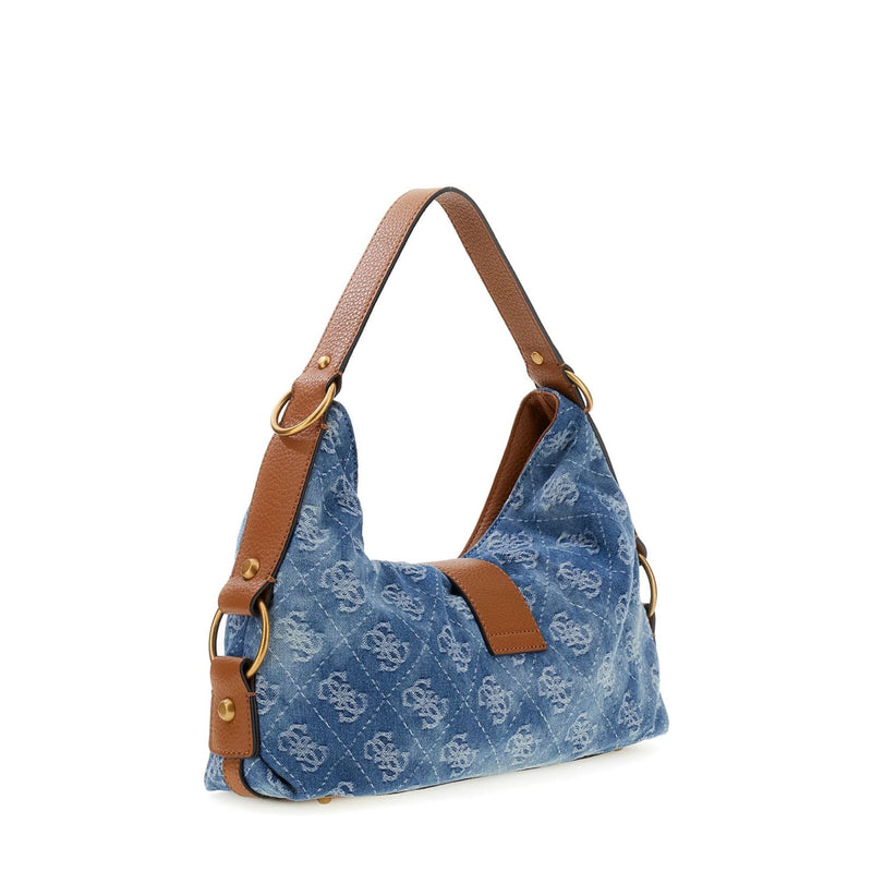 Guess Camden Denim Logo Camden Shoulder Bag HWDB93-8180-DLP-zoom-