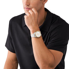 Michael Kors Accelerator Silver Watch MK9112