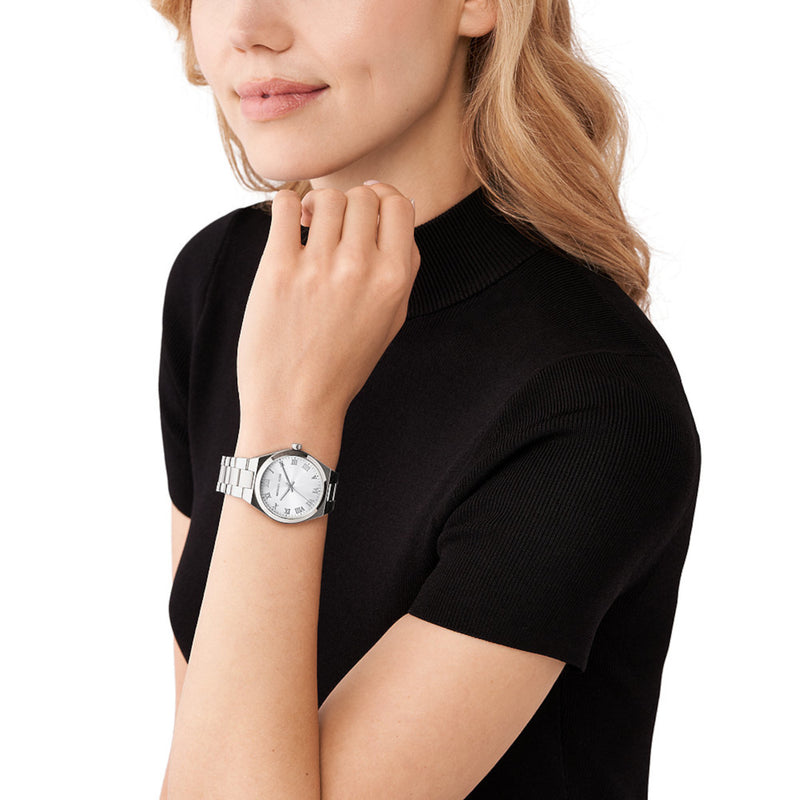 Michael Kors Lennox Silver Watch MK7393-zoom-