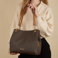 Michael Kors Kensington Brown Shoulder Bag 30F3G8KT7B-252