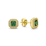 Beloro Jewels Monte Napoleone Sofia 9 carat gold Ear Studs BO360047