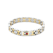 Tommy Hilfiger Stainless Steel Bicolor Men's Chain Bracelet TJ2790683