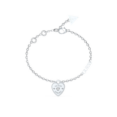 Guess Amore Silver Stainless steel Bracelet JUBB05057JWRHS