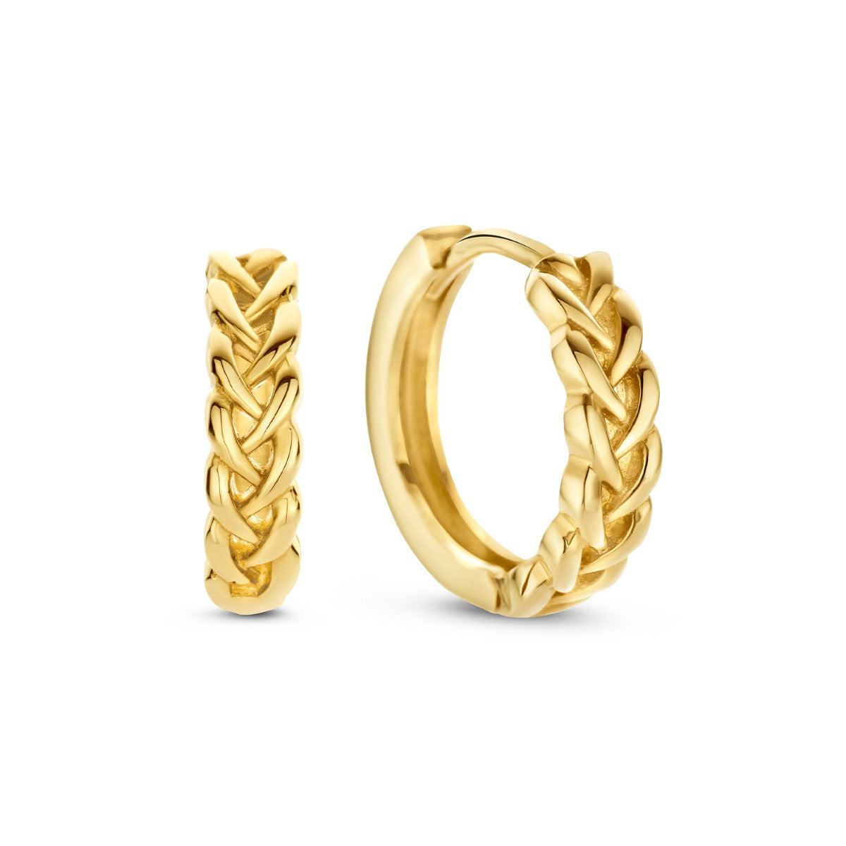 Jackie Gold 14 karat gold Hoop Earrings JKE23.264