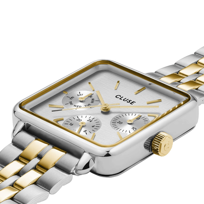 CLUSE La Tétragone Silver Watch CW13803-zoom-