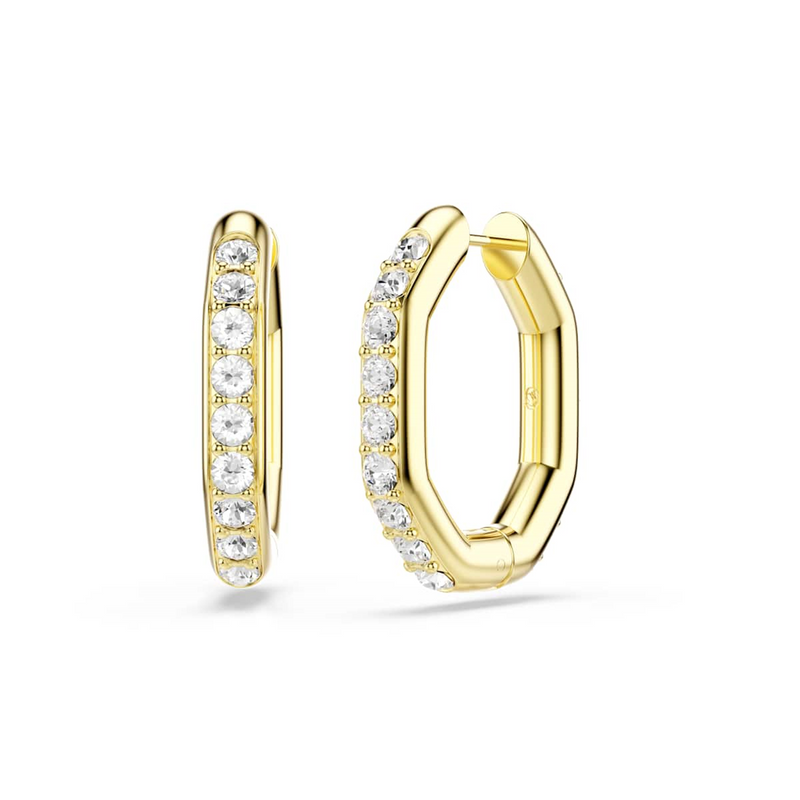 Swarovski Dextera Gold Coloured Earrings 5724584-zoom-