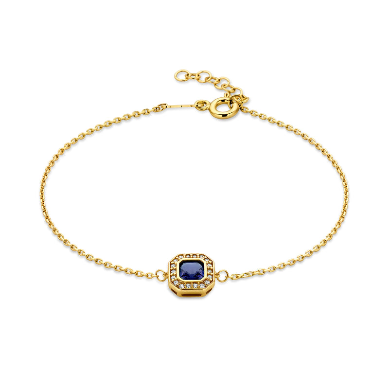 Beloro Jewels Monte Napoleone Sofia 9 carat gold Bracelet BO320026-zoom-