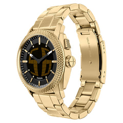 Fossil Machine Big Tic Round Black Dial Watch FS6157