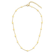 Violet Hamden 925 Sterling Silver Gold-coloured Choker VH15001