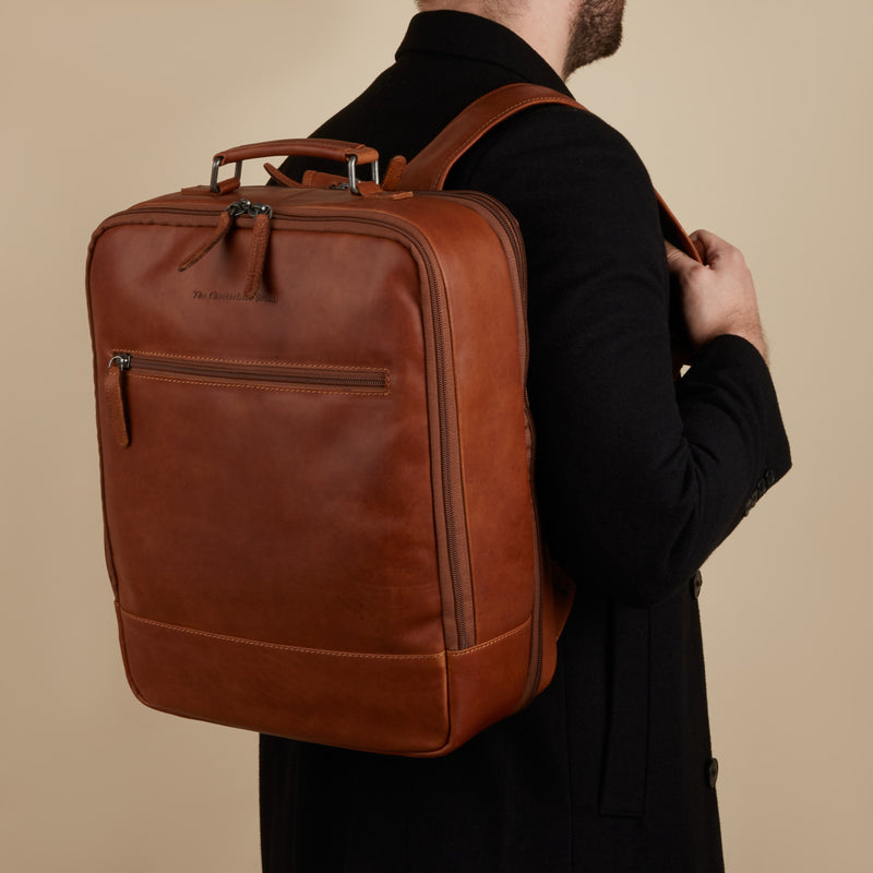 The Chesterfield Brand Jamaica Cognac Backpack C58.032631-zoom-