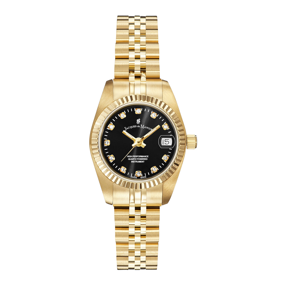 Jacques du Manoir Inspiration Gold Watch NRO.22