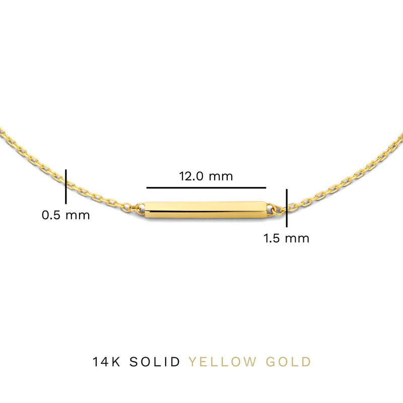 Isabel Bernard Le Marais Jolie 14 Carat Golden Bracelet IB320117-zoom-
