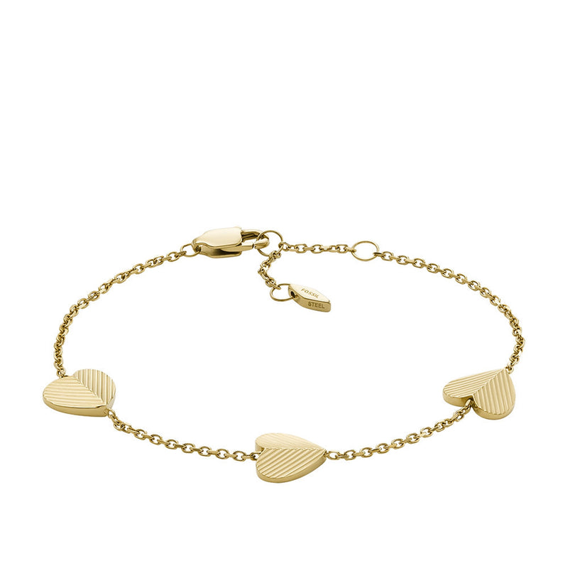 Fossil Harlow Gold Bracelet JF04653710-zoom-