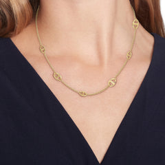 Tommy Hilfiger Stainless Steel Gold-coloured Women's Necklace TJ2781022