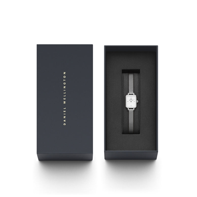 Daniel Wellington Quadro Mini Silver Watch DW00100726-zoom-