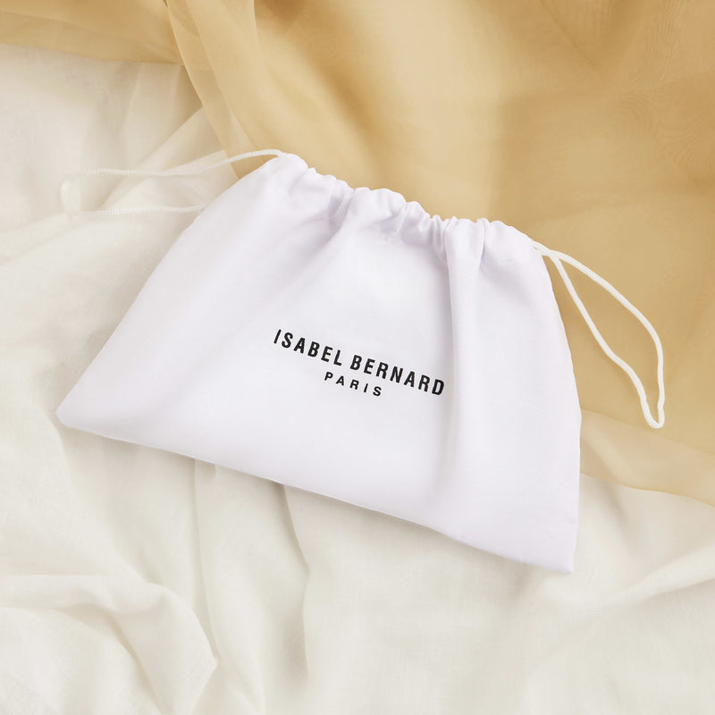 Isabel Bernard Honoré Léa Beige Calfskin Zip Wallet IB23012-zoom-