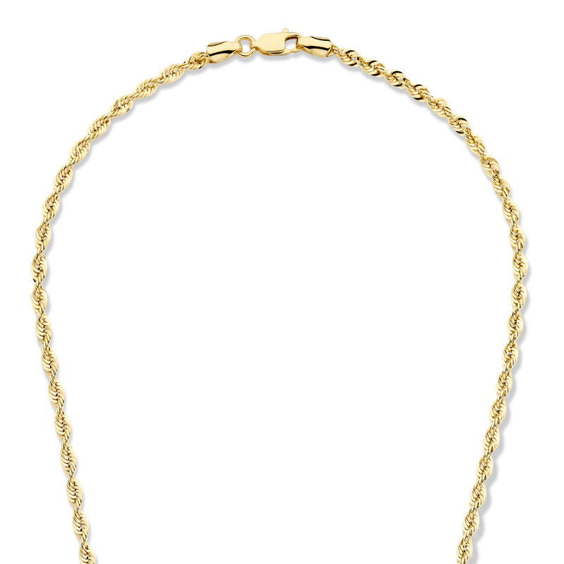 Isabel Bernard Rivoli Violette 14 Carat Golden Necklace IB340122-zoom-