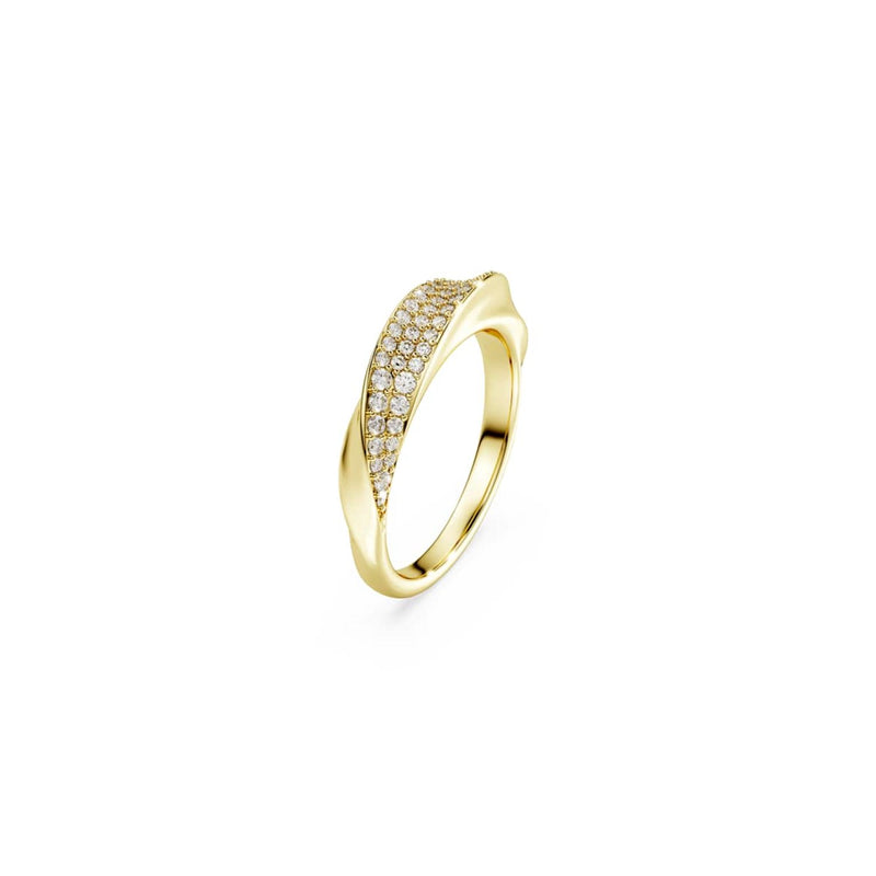 Swarovski Classica Sterling Gold-Tone Ring 5746020-zoom-