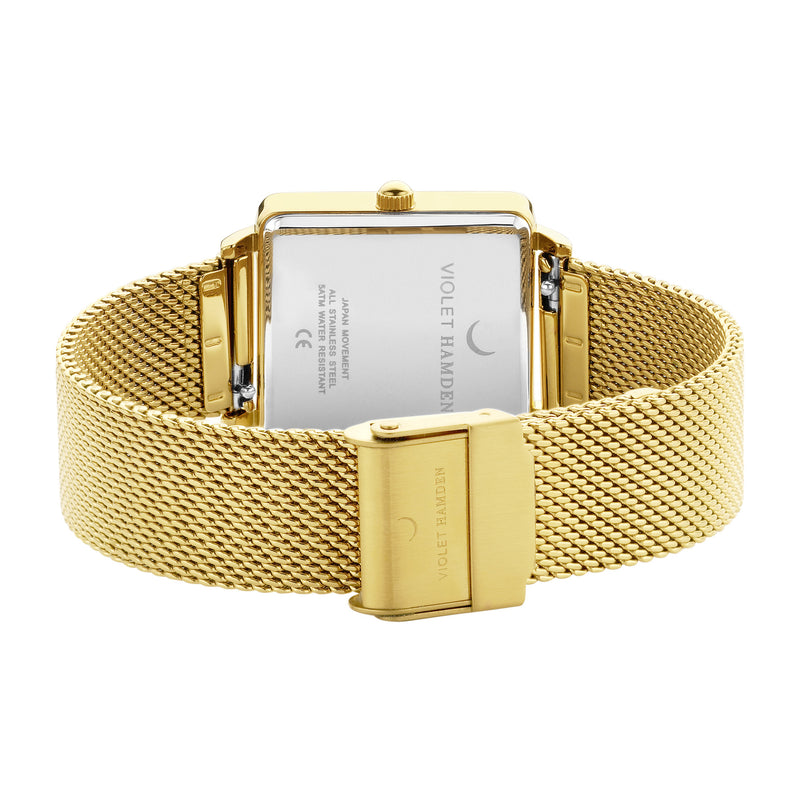 Violet Hamden Dawn Base Vierkant Women'sWatch VH09024-zoom-