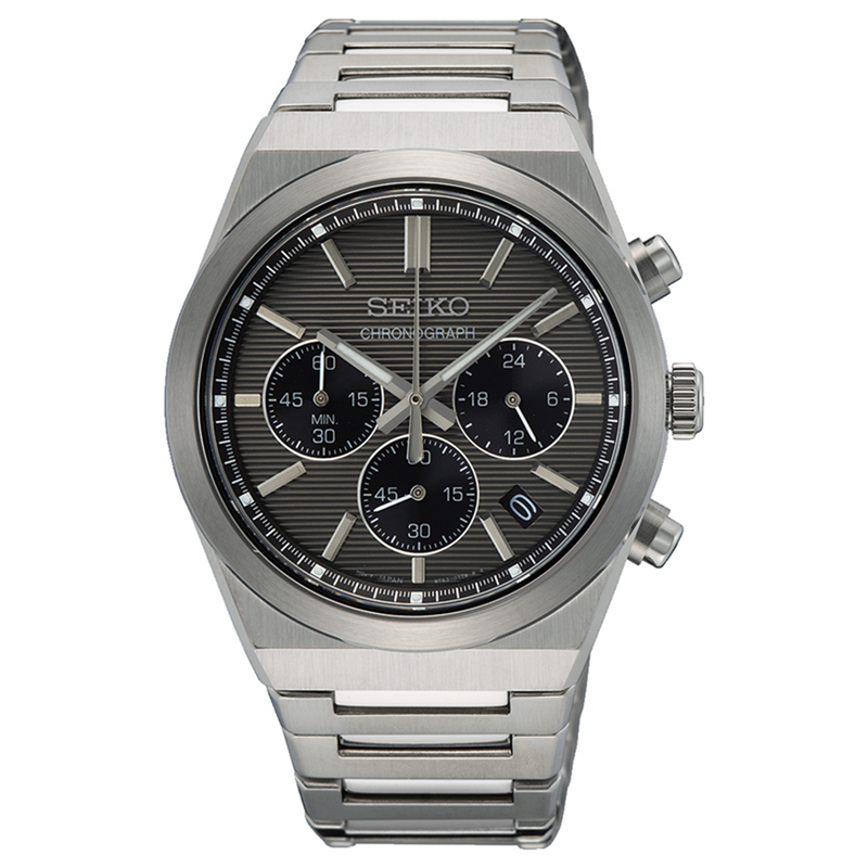 Seiko Chronograaf Men's Watch SSB455P1-zoom-